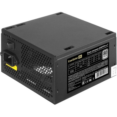 Блок питания 650W EXEGATE 80 PLUS® 650PPH-LT-OEM
