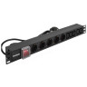 Блок розеток EXEGATE SERVERPRO PDU-19H009 AL-5C135S-EU2.5CU-SW EX280867RUS