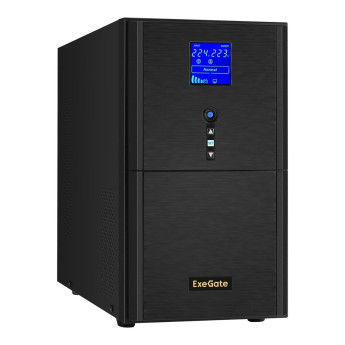 ИБП (инвертор, синус, для котла) EXEGATE SINETOWER SZ-3000.LCD.AVR.3SH.1C13.RJ.USB